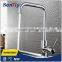 Chrome Plated Square Wall Mounted Style Bath Modern Vessel Sink Faucet