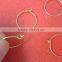 factory supply brass ear hook for fashion jewelry components