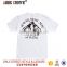 Custom Design Men's White T Shirt Cotton Various Sizes