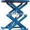 hydraulic hoist stationary hydraulic scissor lifter