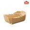 wholesale high quality disposable small paper tray for snacks