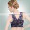 Lace sport bra with removable pad bra