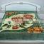 Professional Factory Sale Floral printed Super soft Mink blanket