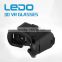 Newest model Plastic virtual reality 3d glasses, 3d video glasses virtual reality with Bluebooth Remote for smartphone