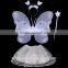 Angel wings & dress& crown for child