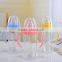 270ml wide mouth PP baby feeding bottles with handle with Straw