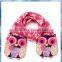 Young Girls Scarf Maker,knitting Owl Scarf,owl Scarf