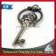 Custom design with santa black nickel keychain rings for christmas