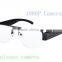 Hot Sale HD 1080P glasses camera, safety glasses with camera, full HD camera glasses