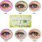 wholesale hazel green nature look cosmetic contact lenses