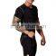 Men's base layer cloths sports new morden sexy shirts,gym wear
