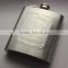 6oz embossed mini flask set with funnel and cups gift box packing hip flask set 18-8 stainless steel hip flask set Pb free