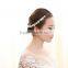 2016 New High Quality Crystal Elegant Intellectual Imitation Pearl Flower Bride hairbands Wedding Hair Jewelry for woman