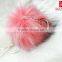Hot Sale Pink Raccoon Key Chain for Gift