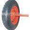 high quality wheelbarrow rubber wheel 400-8 PU