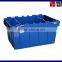 Plastic Tote Container with Bars