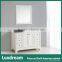 Floor standing 48" white wooden bathroom vanity hangzhou wholesale