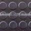 Black Round Stud Rubber Mat