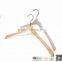 Natural Wooden top hospitality Clothes Hangers for hotel club