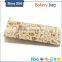Factory price food grade tin tie paper bag kraft for the Danish bread packaging