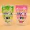 custom printing transparernt liquid plastic stand up bag pouches wholesale