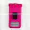 IPX8 pvc floating waterproof mobile phone bag