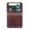2016 Factory Hot Selling New Style Leather Money Clip With Card Holder
