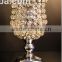 Silver Crystal Candelabra For Wedding, Candle Holder For Wedding Centerpiece