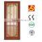 interior bathroom bedroom toilet PVC wooden doors with glass price