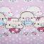 Pretty Pig Printed 100% Knitted Cotton Kids Summer Quilt Pink