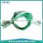 5# Woven Tape Nylon Zipper Open-end With Rainbow Teeth Auto Lock YKN-2014