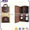 Wine Box Manufacturers pu Wine Box for 2 Bottles Silk Screen Printing