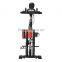 Soozier Pro Upright Stationary Exercise Cycling Bike w/ LCD Monitor - Black and Red