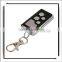 4CH High Quality Wireless Steel and Plastic Remote Control Transmitter Black and Silver