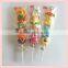 Halal Cotton Candy Rabbit / Butterfly / Worm Shape Marshmallow Kakob Lollipop