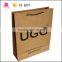 Stand up Kraft paper bag for coffee/tea/food/clothes package gift