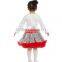 Wholesale tutu pettiskirt set for girls, small fresh summer wear girl's super fluffy pettiskirt set