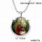 2016 Christmas animal jewelry mouse picture glowing in the dark big pendants summer necklaces jewelry
