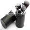 Custom logo goat hair cosmetic brush factory supply 12pcs private label makeup brush set