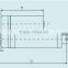 linear actuator aluminium alloy HF-TGA-A