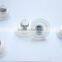 Polypropylene composite cap for plastic infusion container (ring-pull type)