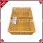 Graceful Widely Use Handwoven SGS Testing Storage Basket With Dividers
