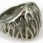 Titanium Steel Compasses Skull Ring For Boyfriend Jewelry