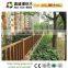 Beautiful and high quality garden railing/wpc outdoor fence/very popular product