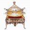 food warmer chaffing dish/Indian brass chafing dish/copper chafing dish
