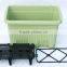 Balcony Rectangle Flower Pot With Tray
