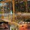 Outdoor waterproof any size and color warmwhite curtain light with leds