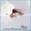 Agate druzy Earring Small Round 8mm natural stone earrings