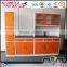 Hot sale in Zambia market kitchen cupboard steel kitchen cabinet set