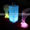 Hot sale modern 16 colors changeable waterproof led bar chair